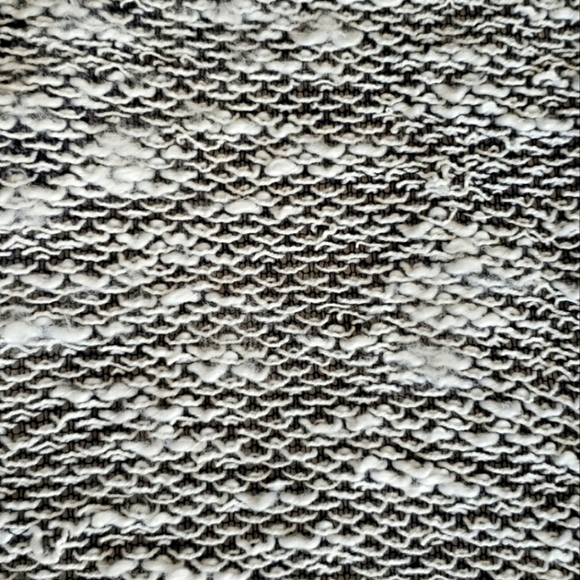 #10460-10 💥Women's Waffle Knit Cardigan,2X and 3X,White/Black and Cream/Black. - Picture 4 of 7